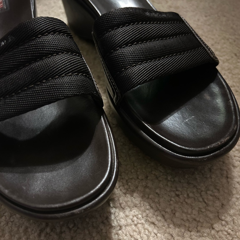 Vintage Prada Platform Slide Sandals - Picture 12 of 15